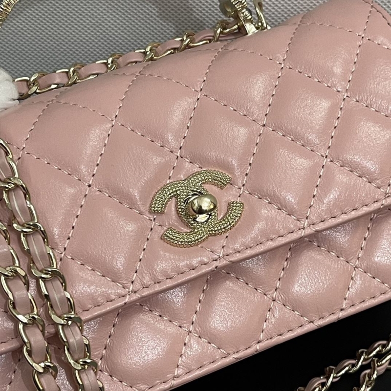 Ch**el top handle bags